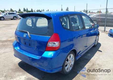 2007 Honda Fit Sport z USA, uszkodzony, nr VIN JHMGD38667S055711